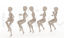 Sit Bar Drink bip 3ds Max Motion