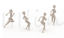 Running Fast Turn Left bip 3ds Max Motion Capture