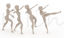 Stop Running Suddenly and Kick Back bip 3ds Max Motion Kongfu