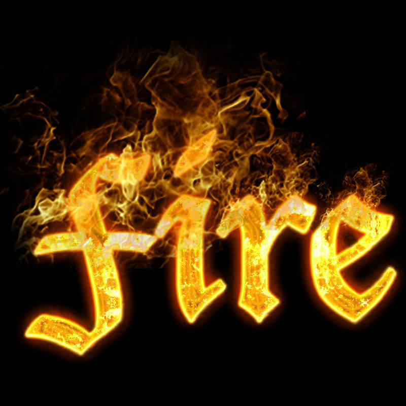 Fire Photoshop PS Stili