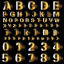 Gold Powder Dust Photoshop Text Font Style