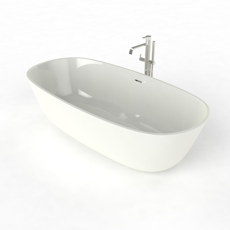Bathtub with Tap 3d model