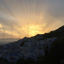 House on the hillside in Morocco Chefchaouen