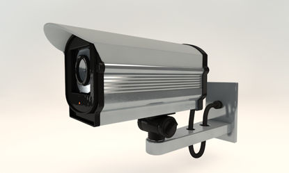 Veiligheidscamera 3D-model