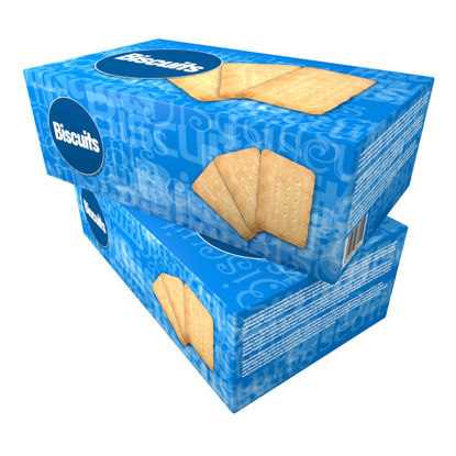biscuits box package 3d model mock up