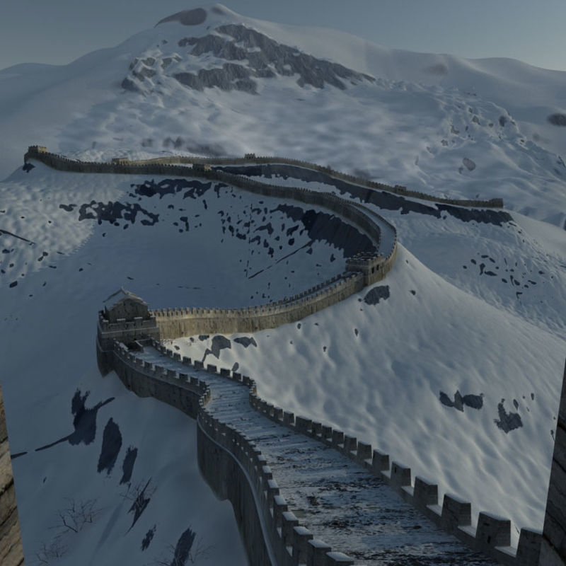 The Great Wall 3D Model