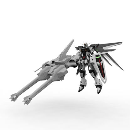 Gundam modelo 3d