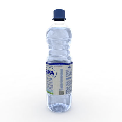 Mineral water bottle 3d model