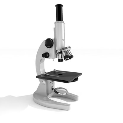 Microscopio modelo 3d