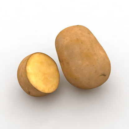 Aardappel 3D-model