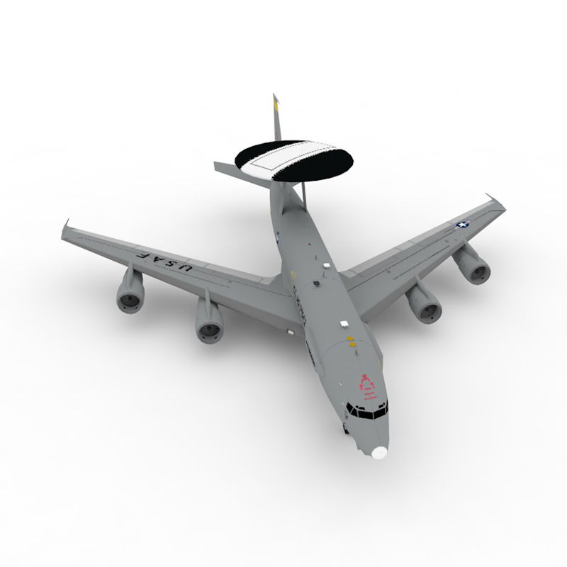 Boeing E3 Sentry AWACS 3d model