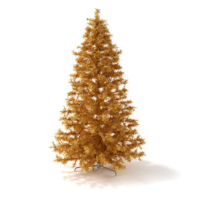 Golden Christmas Tree 3d model