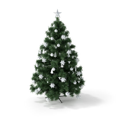 Classic Christmas Tree 3d model