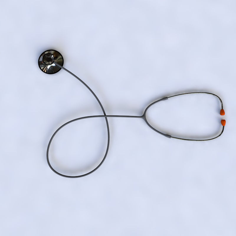 Stetoskop 3d modeli