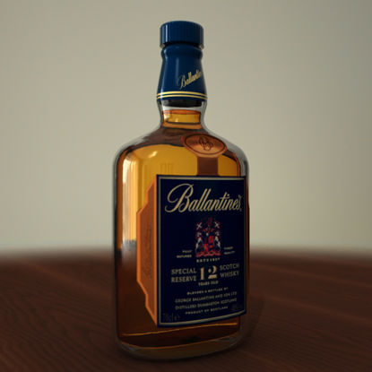 Whiskey 3d modeli