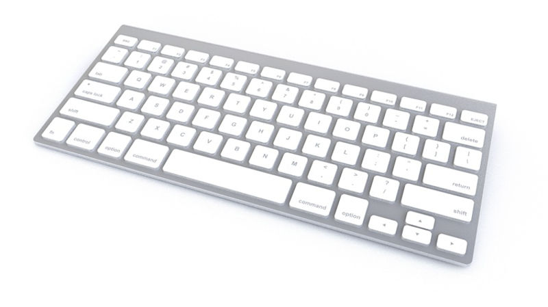 Apple Magic Keyboard 3d-model