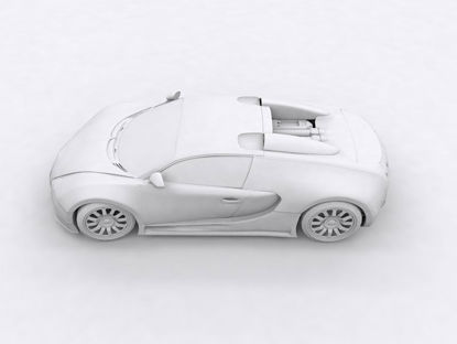 Bugatti Veyron 3Dモデル