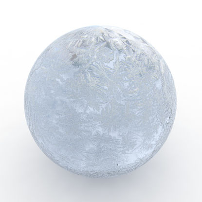 Light Blue and White Ice Material for Cinema 4D R17