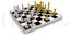 Metal Gold Silver Chess 3D Model