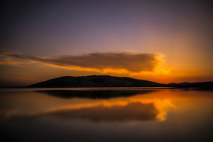 Qinghai Lake Sunset