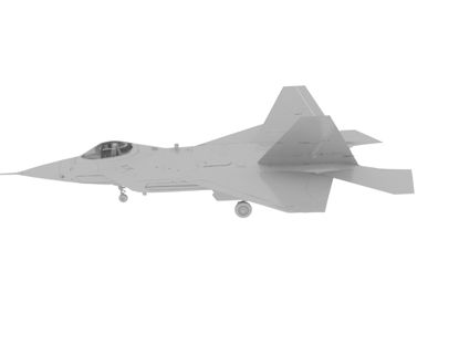 مدل نبرد جنگنده هواپیما F22 3D