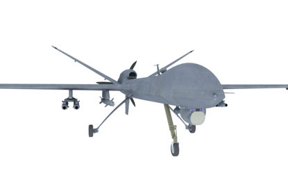 Predator UAV 3D Drone Model