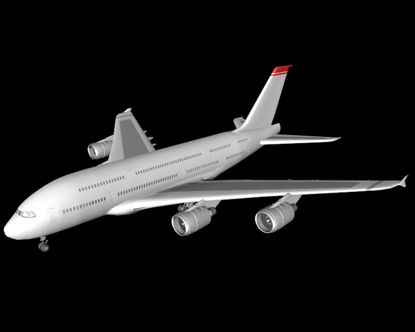 Model 3D Airbus A380