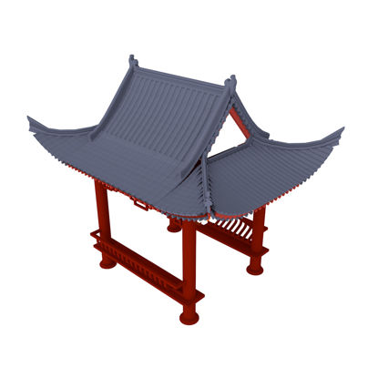 Kinesisk Pavilion 3d-modell