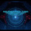 Holographic high-tech animation logo