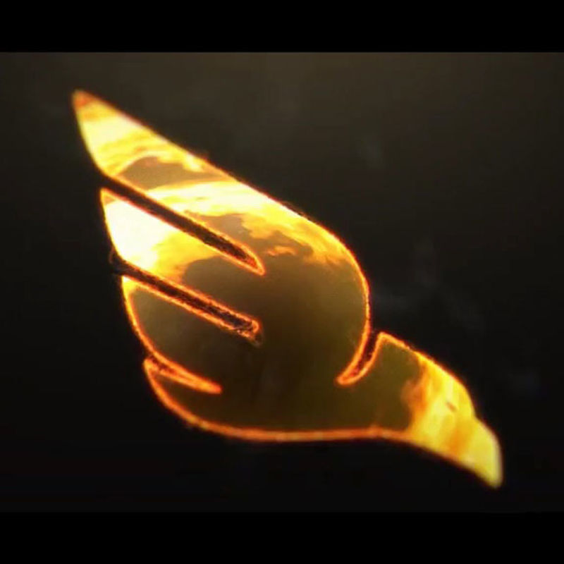 Animation du logo Fire Swirl