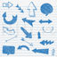 Hand Drawing Arrows AI vector