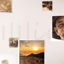 Mosaic space waterfall flow photo display