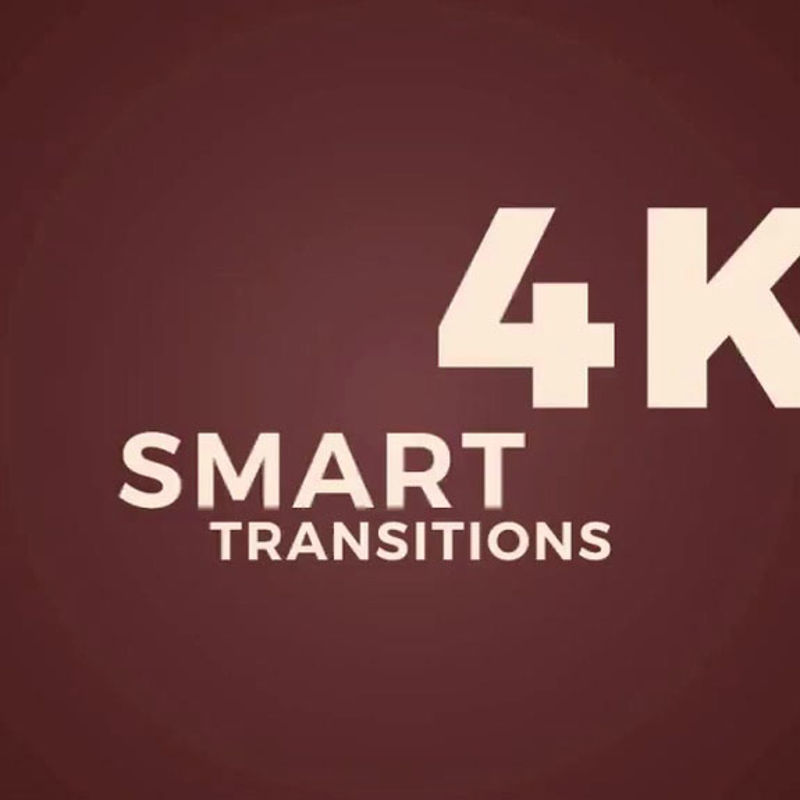Pack d'effets de transition 4K