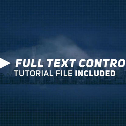 Text title layout animation