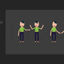 Cartoon Character Illustrations Animated Elements