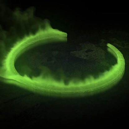 Logo d'animation d'anneau de feu de flamme