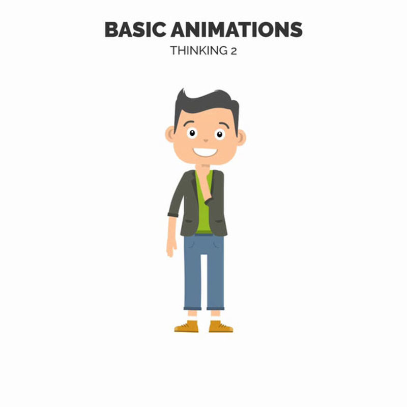 Zeichentrickfigur-Kommentar-Charakter-Hersteller-Kit