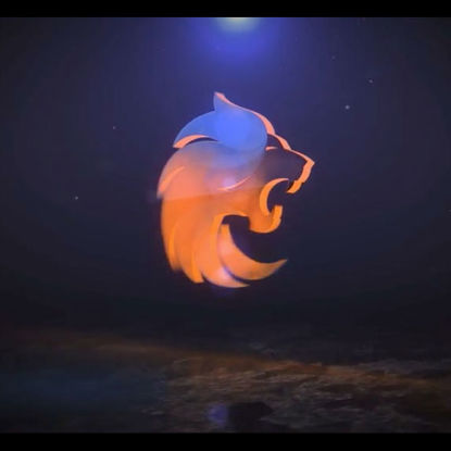 Película 3D efectos especiales animación logo