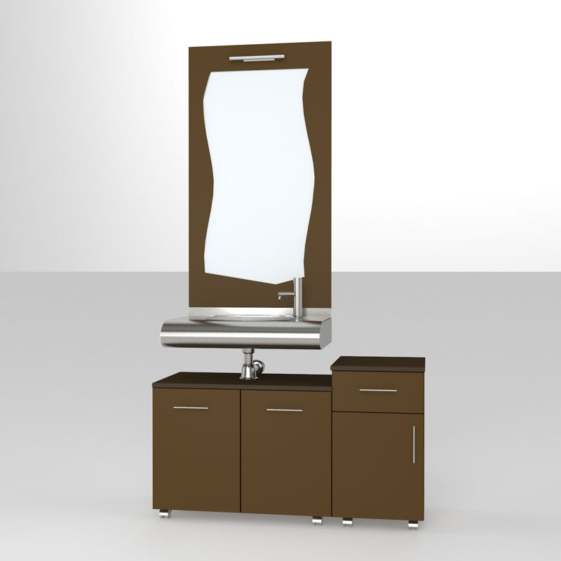 Wash Basin washroom 3d model