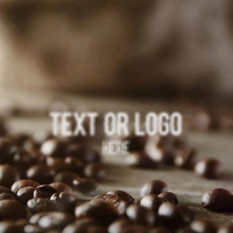 Vidéo de marque de café