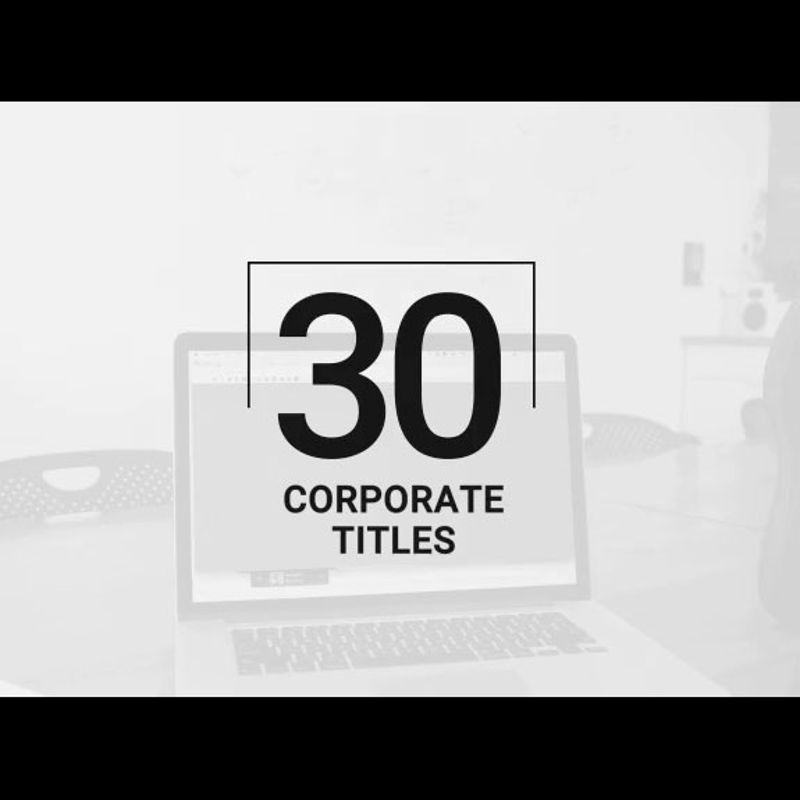50 paquetes de video corporativo
