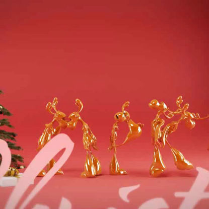 鲁道夫圣诞节3D动画
