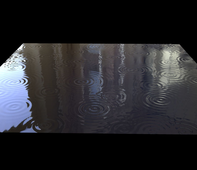 Water ripple 3d model