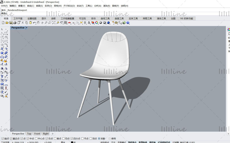 chair 3d model