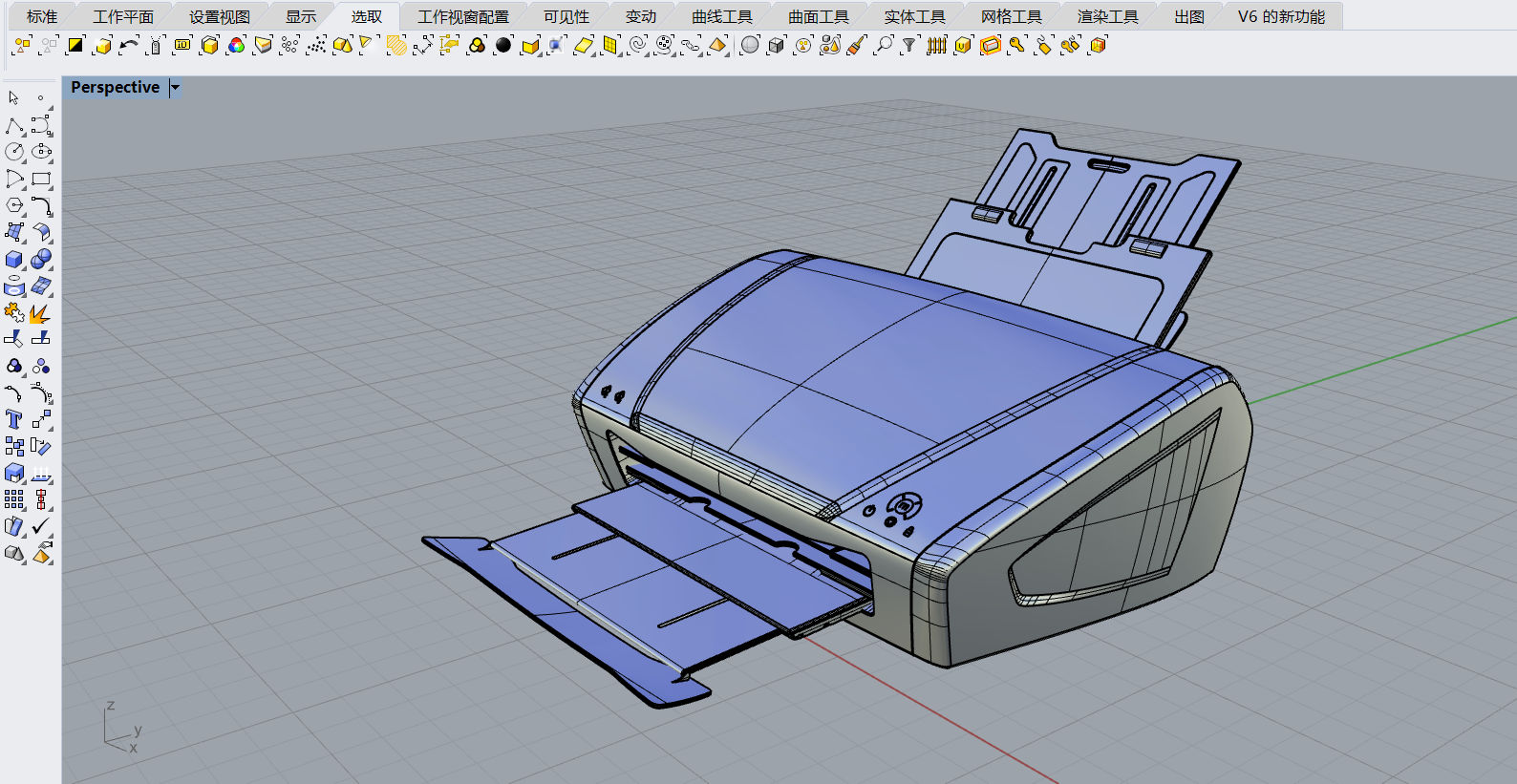 3d model of 3d printer