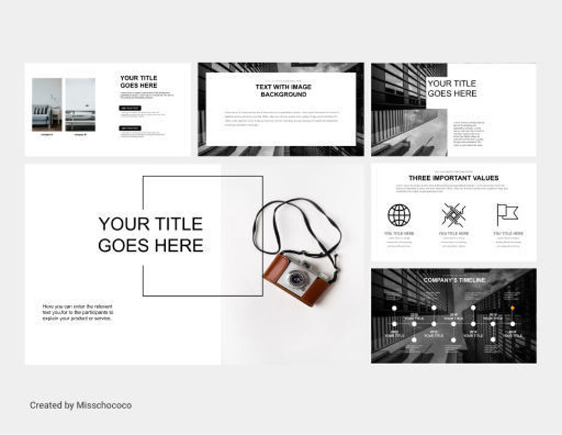 Minimalist Presentation Powerpoint Template