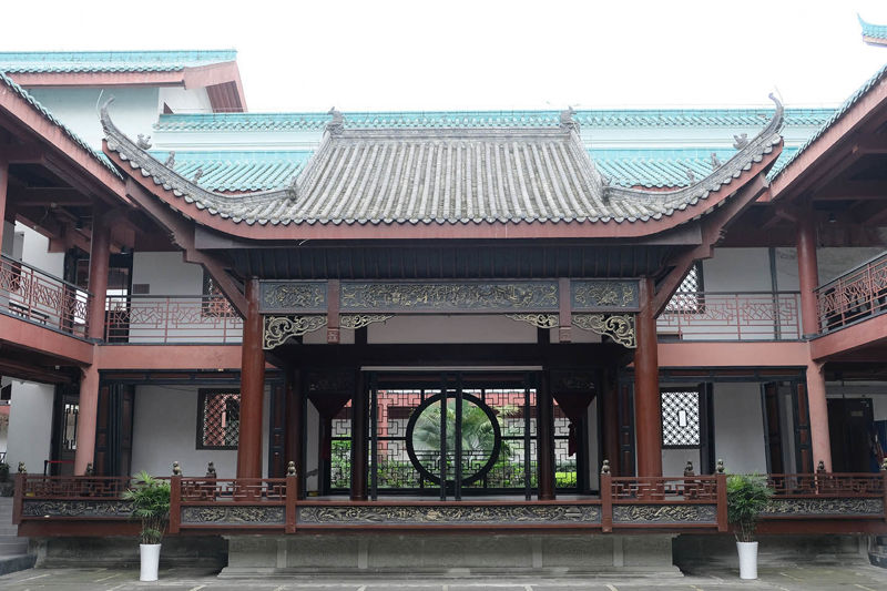 Architectural part of Chongqing Yu Opera Museum