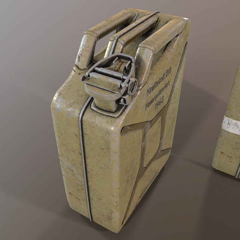 Jerry can 3d model