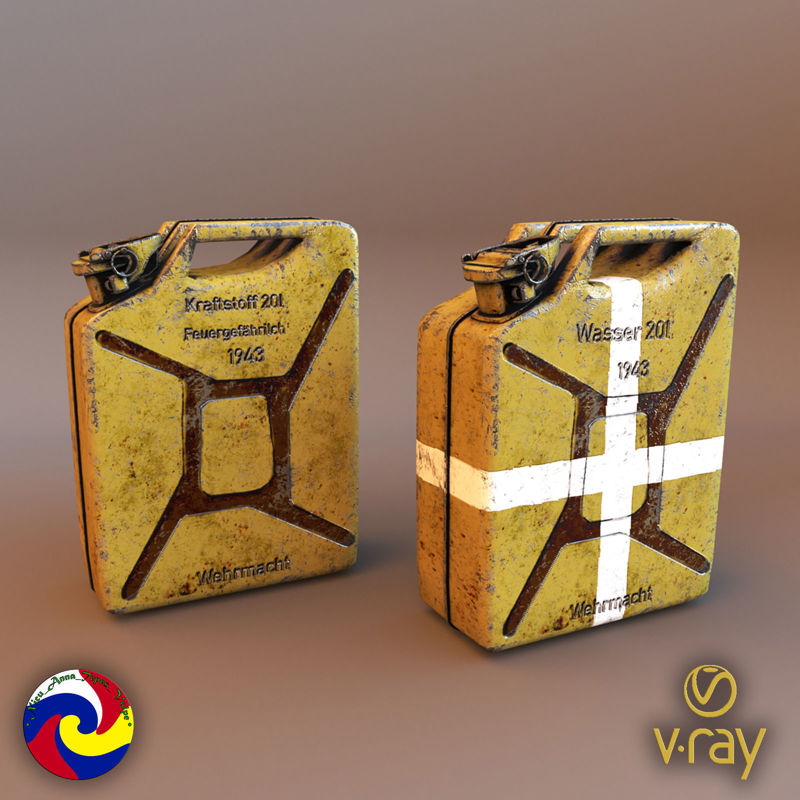 Jerry can 3d model