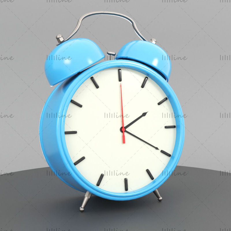 Simple Alarm Clock 3d model